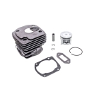 Kompletter Zylinder mit Kolben für Kettensägen Husqvarna 362 365 365H Jonsered 2165 CS2165 48 mm (OEM 503939005)
