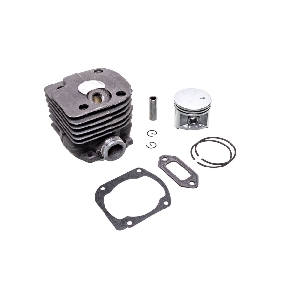 Kompletter Zylinder mit Kolben für Kettensägen Husqvarna 362XP 365 371XP 372XP 371K 375K Jonsered 2063 2071 2163 2171 CS2163 CS2171 52 mm (OEM 503939372)