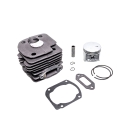 Kompletter Zylinder mit Kolben für Kettensägen Husqvarna 362XP 365 371XP 372XP 371K 375K Jonsered 2063 2071 2163 2171 CS2163 CS2171 52 mm (OEM 503939372)
