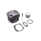 Kompletter Zylinder mit Kolben für Kettensägen Husqvarna 362XP 371XP 372XP 371K Jonsered 2063 2071 2163 2171 CS2163 CS2171 50 mm (OEM 503691073)