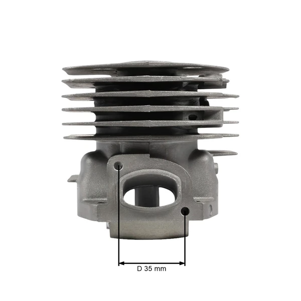 Kompletter Zylinder mit Kolben für Kettensägen Husqvarna 362XP 371XP 372XP 371K Jonsered 2063 2071 2163 2171 CS2163 CS2171 50 mm (OEM 503691073)