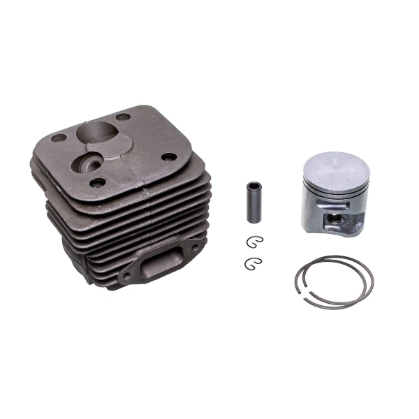 Kompletter Zylinder mit Kolben für Kettensägen Husqvarna 365 X TORQ 372X-TORQ Jonsered CS2166 CS2172 Nikasil 50 mm (OEM 575255702 575774102)