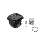 Kompletter Zylinder mit Kolben für Kettensägen Husqvarna 365 X-Torq Jonsered CS2166 50 mm (OEM 575774102)