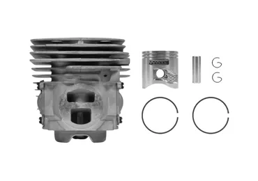 Kompletter Zylinder mit Kolben für Kettensägen Husqvarna 365 X-Torq Jonsered CS2166 50 mm (OEM 575774102)