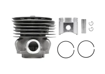 Kompletter Zylinder mit Kolben für Kettensägen Husqvarna 385 385XP 390 Jonsered CS2186 CS2188 55 mm (OEM 544006502)