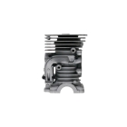 Kompletter Zylinder mit Kolben für Kettensägen Husqvarna 445 445E 450 450E 450 Rancher Jonsered CS2245 CS2250 S 42 mm (OEM 544119902)