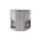 Kompletter Zylinder mit Kolben für Kettensägen Husqvarna 445 445E 450 450E 450 Rancher Jonsered CS2245 CS2250 S 44 mm (OEM 544119802)