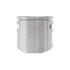 Kompletter Zylinder mit Kolben für Kettensägen Husqvarna 445 445E 450 450E 450 Rancher Jonsered CS2245 CS2250 S 44 mm (OEM 544119802)