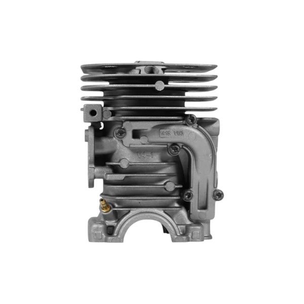 Kompletter Zylinder mit Kolben für Kettensägen Husqvarna 455 455E 455 Rancher Jonsered CS2255 47 mm (OEM 537320402)