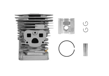 Kompletter Zylinder mit Kolben für Kettensägen Husqvarna 455 455E 455 Rancher Jonsered CS2255 47 mm (OEM 537320402)
