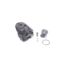 Kompletter Zylinder mit Kolben für Kettensägen Husqvarna 545 545XP 550 550XP Jonsered CS2252 CS2253 (OEM 577764708 577764706)