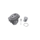 Kompletter Zylinder mit Kolben für Kettensägen Husqvarna 560XP 560XPG 562XP 562XPG Jonsered CS2260 CS2260WH 46 mm (OEM 575355805)