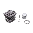 Kompletter Zylinder mit Kolben für Kettensägen Husqvarna 570 575 575XP 51 mm (OEM 537254102)
