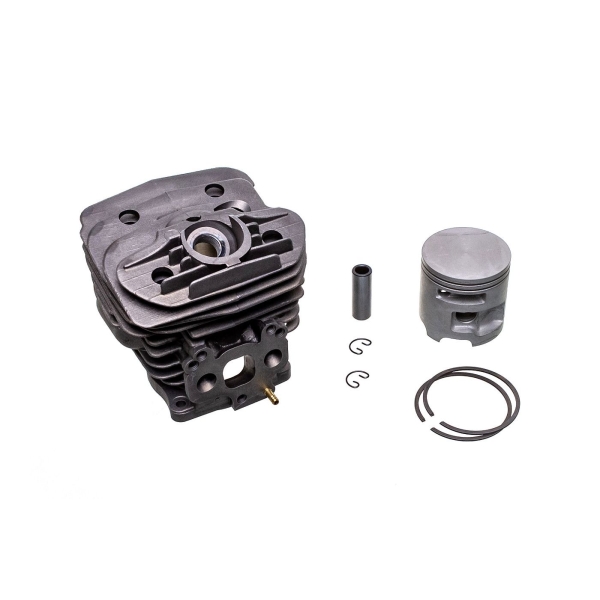 Kompletter Zylinder mit Kolben für Kettensägen Husqvarna 570 575 XP Nikasil 51 mm (OEM 537254102)