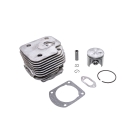 Kompletter Zylinder mit Kolben für Kettensägen Husqvarna 66 268 272XP 268K 272K 50 mm (OEM 503611071)