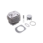 Kompletter Zylinder mit Kolben für Kettensägen Husqvarna 66 268 272XP 268K 272K 50 mm (OEM 503611071)