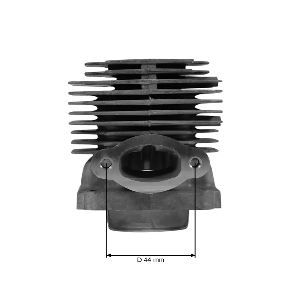 Kompletter Zylinder mit Kolben für Kettensägen OLEO-MAC Oleomac 746T 446BP Efco 8460 8465 42 mm (OEM 61122014F)