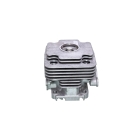 Kompletter Zylinder mit Kolben für Kettensägen OLEO-MAC Oleomac 746T 446BP Efco 8460 8465 42 mm (OEM 61122014F)