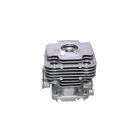 Kompletter Zylinder mit Kolben für Kettensägen OLEO-MAC Oleomac 746T 446BP Efco 8460 8465 42 mm (OEM 61122014F)