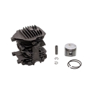 Kompletter Zylinder mit Kolben für Kettensägen OLEO-MAC Oleomac 941 GS410 Efco 141SP 141 SP 40 mm (OEM 50172021)