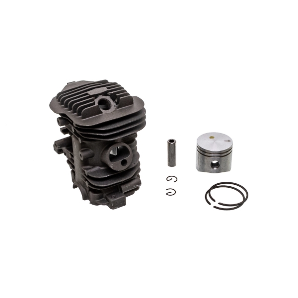 Kompletter Zylinder mit Kolben für Kettensägen OLEO-MAC Oleomac 941 GS410 Efco 141SP 141 SP 40 mm (OEM 50172021)