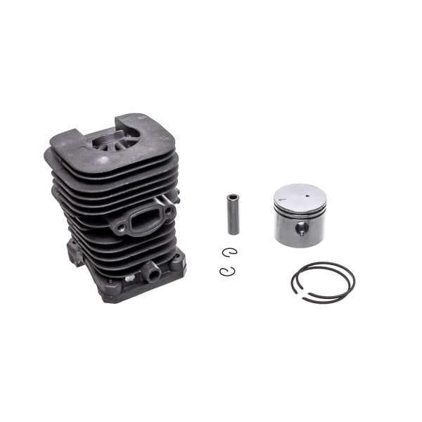 Kompletter Zylinder mit Kolben für Kettensägen Partner 350 351 370 390 420 Poulan 2250 2350 2450 Jonsered 2035 McCulloch Mac Cat 440 41,1 mm (OEM 530069606)