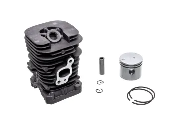 Kompletter Zylinder mit Kolben für Kettensägen Partner 350 351 370 390 420 Poulan 2250 2350 2450 Jonsered 2035 McCulloch Mac Cat 440 41,1 mm (OEM 530069606)