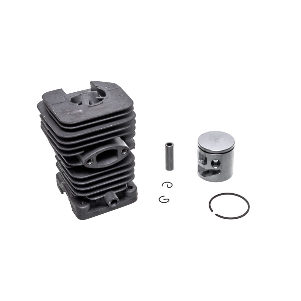 Kompletter Zylinder mit Kolben für Kettensägen Partner 742 842 840 Jonsered CS2138S McCulloch CS42S Mac 738 740 742 842 Poulan P4018AV S1970 41 mm (OEM 530071885)