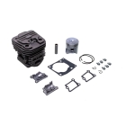 Kompletter Zylinder mit Kolben für Kettensägen Partner P340 S P350 S P360 S 40,5 mm (OEM 583838201 584791401)