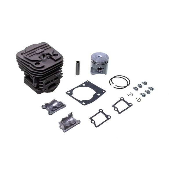 Kompletter Zylinder mit Kolben für Kettensägen Partner P340 S P350 S P360 S 40,5 mm (OEM 583838201 584791401)
