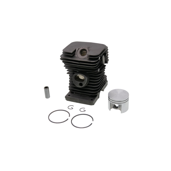 Kompletter Zylinder mit Kolben für Kettensägen Stihl 018 MS180 MS180C Nikasil 38 mm (OEM 11300201208 11300201205 11300201209)