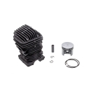 Kompletter Zylinder mit Kolben für Kettensägen Stihl 023 025 MS230 MS250 42,5 mm (OEM 11230201209)