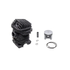Kompletter Zylinder mit Kolben für Kettensägen Stihl 023 025 MS230 MS250 42,5 mm (OEM 11230201209)