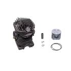 Kompletter Zylinder mit Kolben für Kettensägen Stihl 025 MS250 MS250C Nikasil 42,5 mm (OEM 11230201209 11230201206 11230201202)