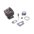 Kompletter Zylinder mit Kolben für Kettensägen Stihl 026 MS260 MS260C Nikasil 44,7 mm (OEM 11210201217 11210201215)