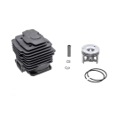 Kompletter Zylinder mit Kolben für Kettensägen Stihl 028 028AV 028 SUPER 46 mm (OEM 11180201203)