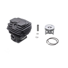 Kompletter Zylinder mit Kolben für Kettensägen Stihl 028 028AV 028 SUPER 46 mm (OEM 11180201203)