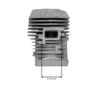 Kompletter Zylinder mit Kolben für Kettensägen Stihl 029 MS290 46 mm (OEM 11270201210)