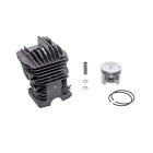 Kompletter Zylinder mit Kolben für Kettensägen Stihl 039 MS390 49 mm (OEM 11270201216)