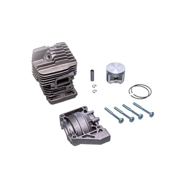 Kompletter Zylinder mit Kolben für Kettensägen Stihl 039 MS390 Nikasil 49 mm (OEM 11270201213 11270201211 11270201216)