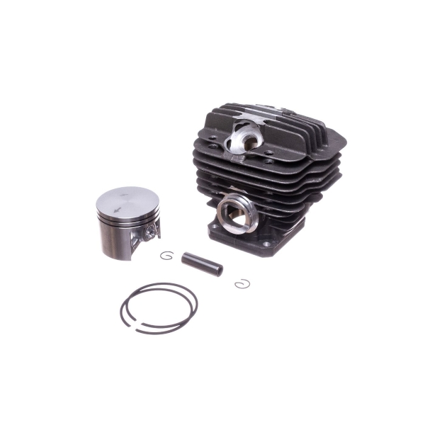 Kompletter Zylinder mit Kolben für Kettensägen Stihl 044 MS440 50 mm Kolbenbolzen 10 mm (OEM 11280201226 11280201227)