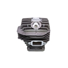 Kompletter Zylinder mit Kolben für Kettensägen Stihl 044 MS440 50 mm Kolbenbolzen 10 mm (OEM 11280201226 11280201227)