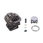 Kompletter Zylinder mit Kolben für Kettensägen Stihl 044 MS440 Nikasil 50 mm (OEM 11280201227 11280201226)