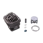 Kompletter Zylinder mit Kolben für Kettensägen Stihl 044 MS440 Nikasil 50 mm (OEM 11280201227 11280201226)