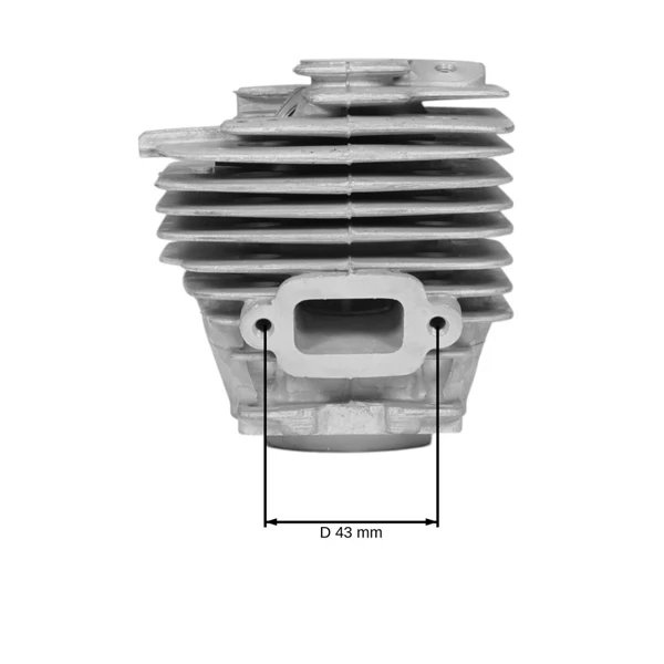 Kompletter Zylinder mit Kolben für Kettensägen Stihl MS341 MS361 47 mm (OEM 11350201202)