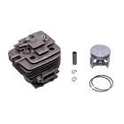 Kompletter Zylinder mit Kolben für Kettensägen Stihl MS341 MS361 Nikasil 47 mm (OEM 11350201202 11350201203)