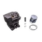 Kompletter Zylinder mit Kolben für Kettensägen Stihl MS362 MS362C Nikasil 47 mm (OEM 11400201200 11400201208)