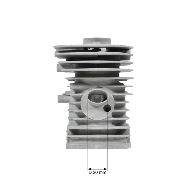 Kompletter Zylinder mit Kolben für Kettensägen und Freischneider Husqvarna 40 45 49 240R 245R Jonsered GR41 GR44 GR50 RS44 2041 2045 2050 42 mm (OEM 503440802)