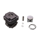 Kompletter Zylinder mit Kolben für Oleo - Mac 453BP 744 753T 755 Efco 8530 45mm (OEM 61112035B)