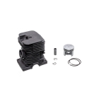 Kompletter Zylinder mit Kolben für Stihl 017 MS170 Kettensägen 37 mm (OEM 11300201204)